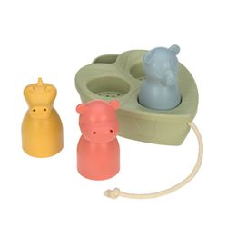 Lässig Water toy set - Water Friends - green/yellow/blue (Olive)