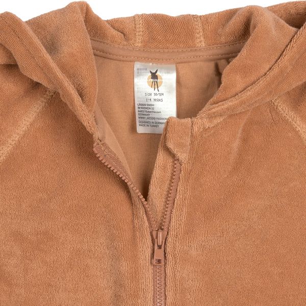 Lässig Terry jacket - brown (Caramel )