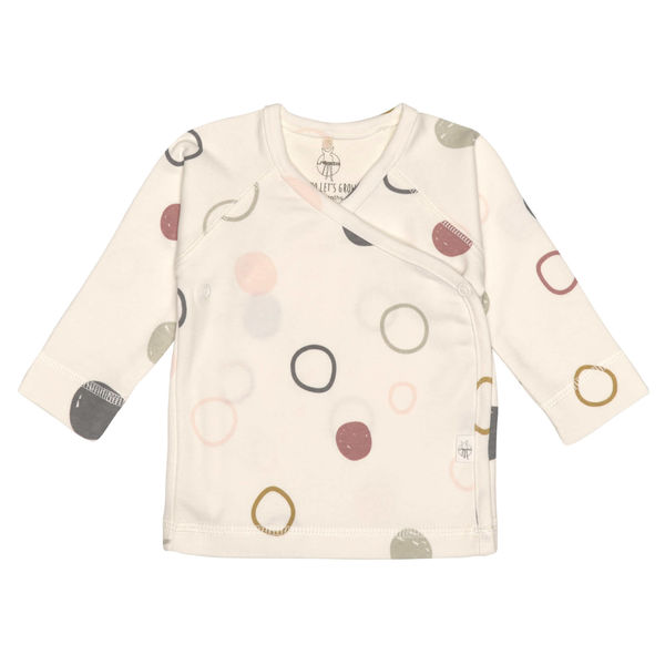 Lässig T-shirt Kimono Bébé  - beige (Ecru)