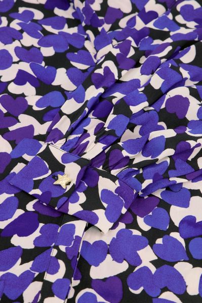 Fabienne Chapot Blouse - Liv - black/purple (9001-8711)