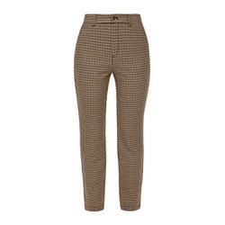 s.Oliver Red Label Regular: Pantalon avec motif pied-de-poule  - beige/noir (99N3)