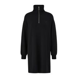 Q/S designed by Sweat dress made of viscose stretch - black (9999)