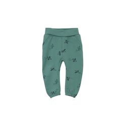 s.Oliver Red Label Sweat pants with airplane prints   - green/blue (65A1)