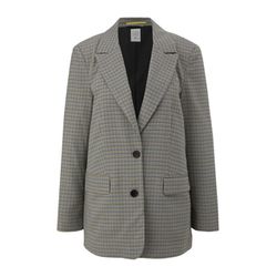 Q/S designed by Blazer with houndstooth pattern  - white (02N0)