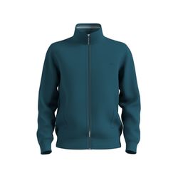 s.Oliver Red Label Sweatshirt jacket with stand up collar  - blue (6904)