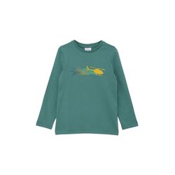 s.Oliver Red Label Longsleeve with front print   - blue (6576)