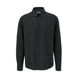 s.Oliver Red Label Regular: chemise en coton - noir (9999)