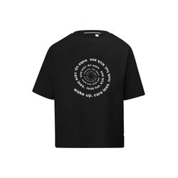 Q/S designed by Cotton T-shirt  - black (99D1)