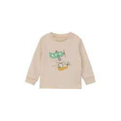 s.Oliver Red Label Long sleeves with front print   - beige (8120)