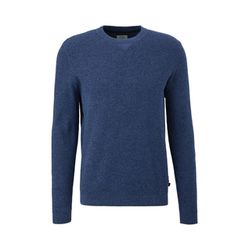 Q/S designed by Cotton sweater  - blue (53W0)