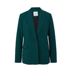s.Oliver Black Label Blazer à la coupe décontractée   - vert (7889)