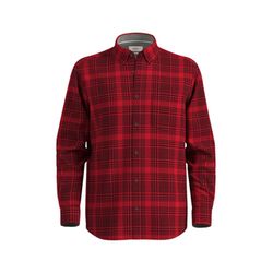 s.Oliver Red Label Regular: Cotton stretch check shirt  - red (31N6)