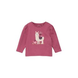 s.Oliver Red Label Longsleeve with front print   - pink (4592)