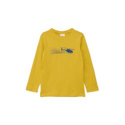 s.Oliver Red Label Longsleeve with front print   - yellow (1470)