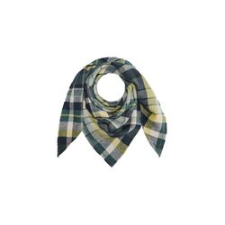 s.Oliver Red Label Scarf with a check pattern  - blue/yellow/green (67N8)