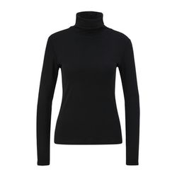 s.Oliver Red Label Long sleeve cotton top   - black (9999)