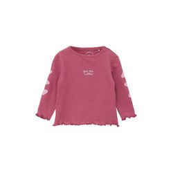 s.Oliver Red Label Long sleeve with scalloped edges - pink (4592)