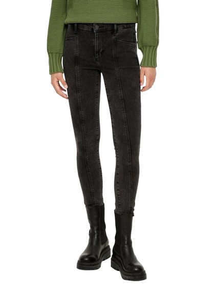 s.Oliver Red Label Skinny: cotton stretch jeans  - black (99Z5)