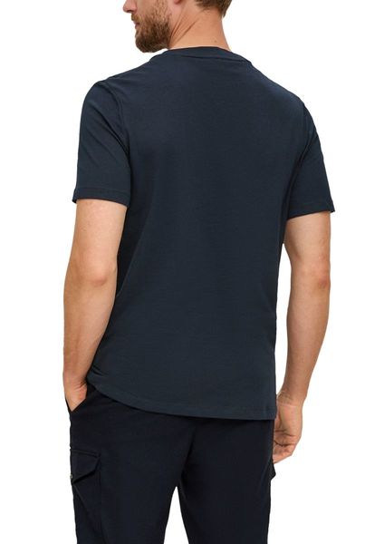 s.Oliver Red Label T-Shirt en coton imprimé   - bleu (59D2)