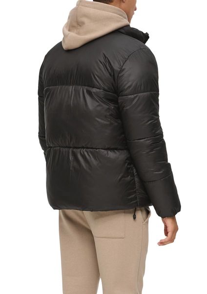 Q/S designed by Quilted jacket with label patch   - black (9999)