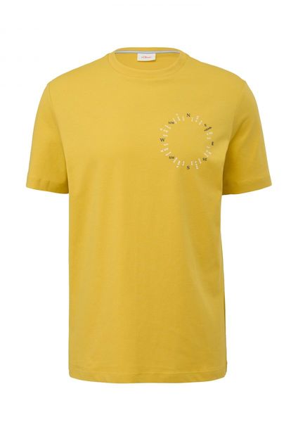 s.Oliver Red Label Printshirt aus Baumwolle   - gelb (15D1)