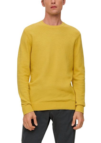 s.Oliver Red Label Cotton sweater - yellow (1541)