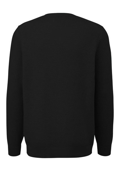 s.Oliver Red Label Pullover aus Baumwolle - schwarz (9999)