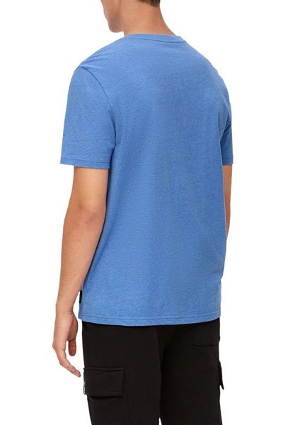 Q/S designed by T-Shirt aus Baumwolle - blau (53W0)