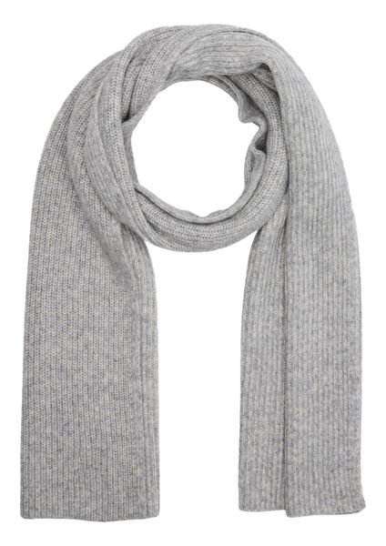 s.Oliver Red Label Wool mix ribbed knit scarf   - gray (9400)