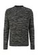 s.Oliver Red Label Pull-over en tricot de fil à effet - blanc/noir (99X0)