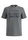 s.Oliver Red Label T-shirt with front print - gray (94D1)