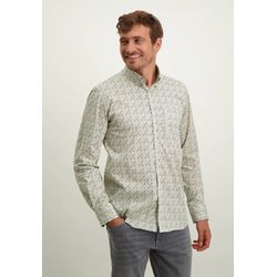 State of Art Shirt with graphic print - white/green (1123)