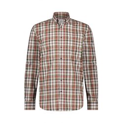State of Art Poplin shirt with check pattern - beige (1729)