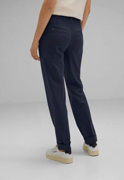 Street One Chino casual fit pants - blue (11238)