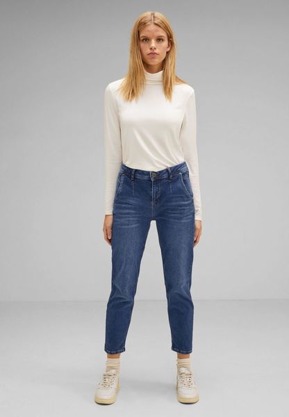 Street One Loose Fit Ballon Jeans - blue (15415)