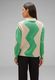 Street One Zig Zag Pattern Sweater - green (25288)