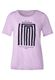 Street One T-shirt avec impression floquée - violet (25289)