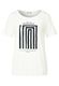 Street One T-shirt with flock print - white (20108)