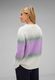 Street One Feather yarn sweater - purple (35289)