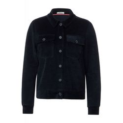 Cecil Corduroy jacket with breast pockets - blue (14077)