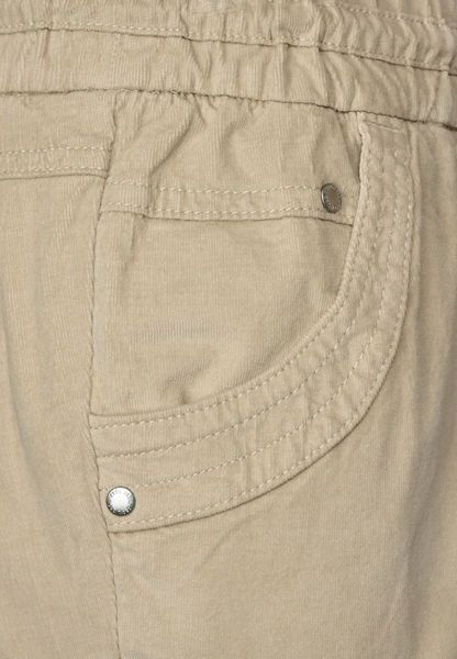 Cecil Casual Fit Babycord Hose - beige (15256)