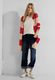 Cecil Cosy Structured Cardigan - red/beige (35328)