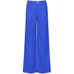 Taifun Wide leg trousers - blue (08790)