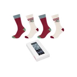 s.Oliver Red Label Socks with a pattern - red (1100)