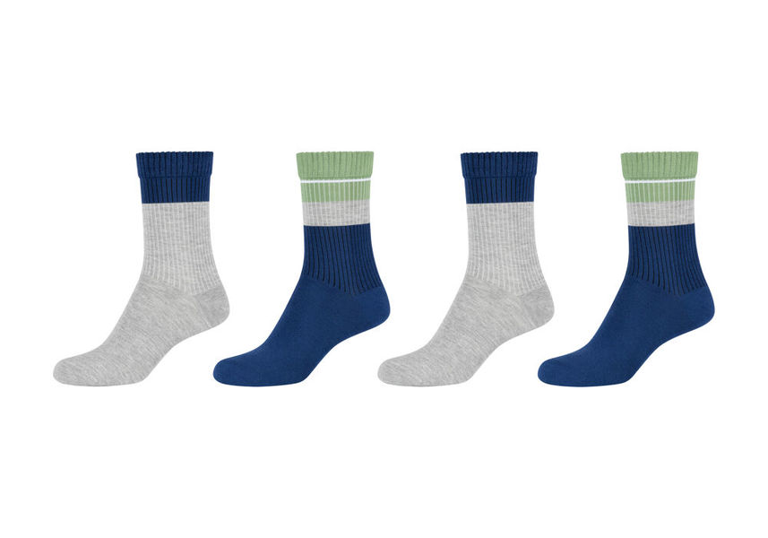 s.Oliver Red Label Socken im 2er-Pack - grau/blau (5659)