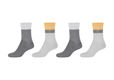 s.Oliver Red Label Socks 2-pack - gray/yellow (5140)
