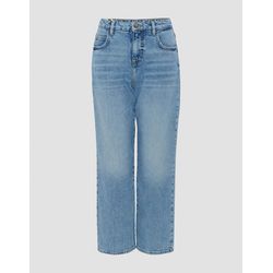 Opus Cropped Straight Jeans Lani glazed   - blue (70117)