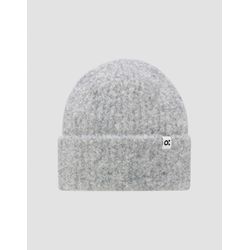 Opus Knitted hat - Acurly cap - gray (8056)
