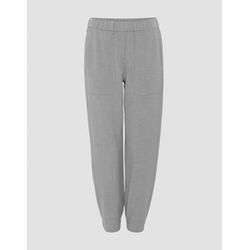 Opus Slip-on trousers - Myha - gray (8056)