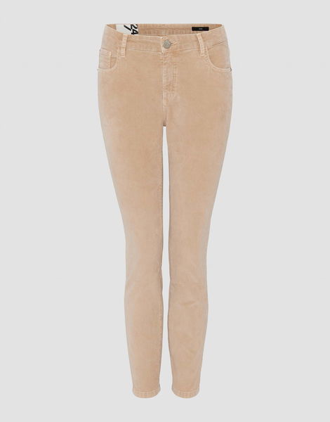 Opus Pantalon en velours côtelé - Evita finecord - brun/beige (2088)